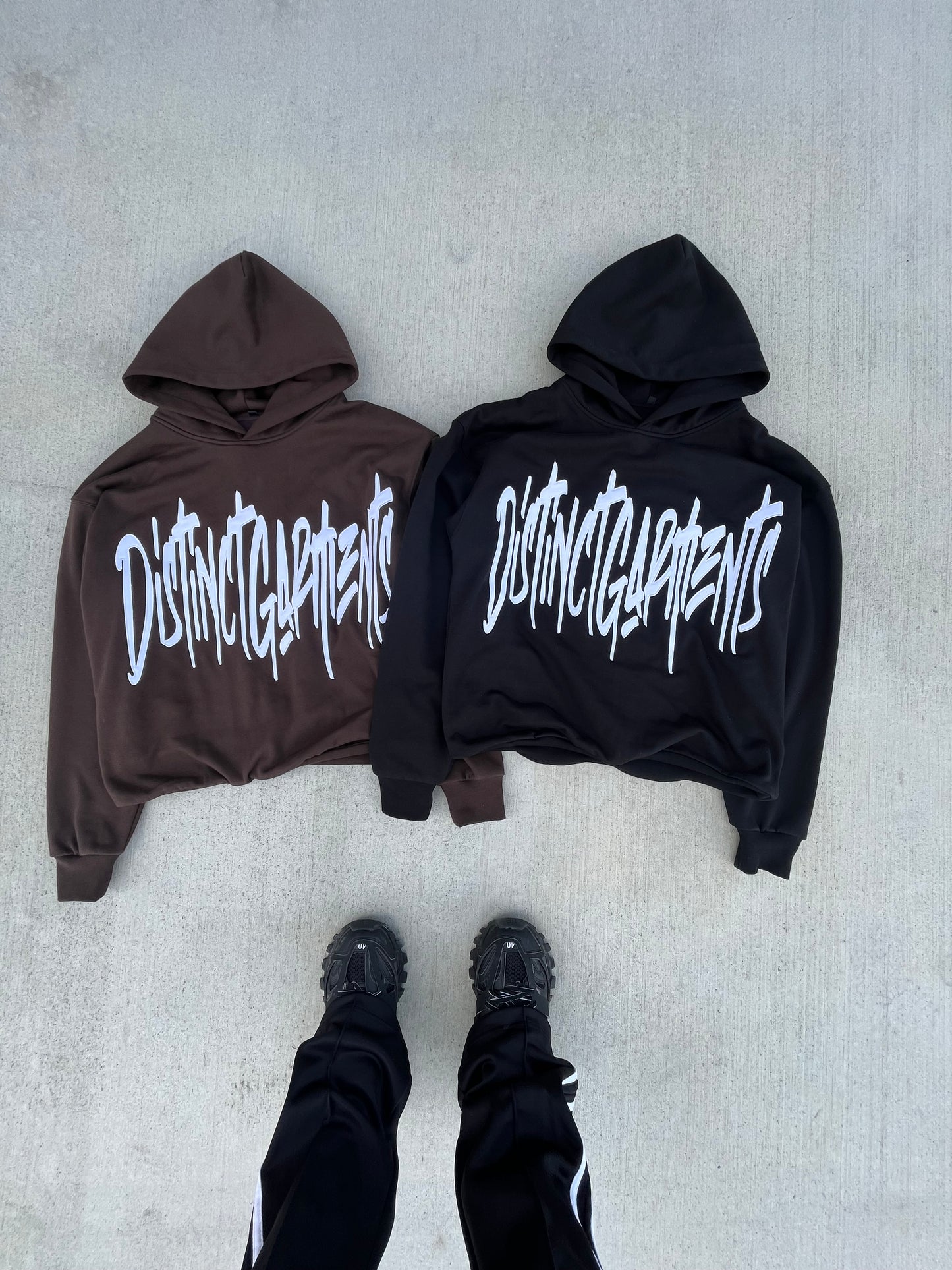 Inverted Bottom Mocha Hoodie