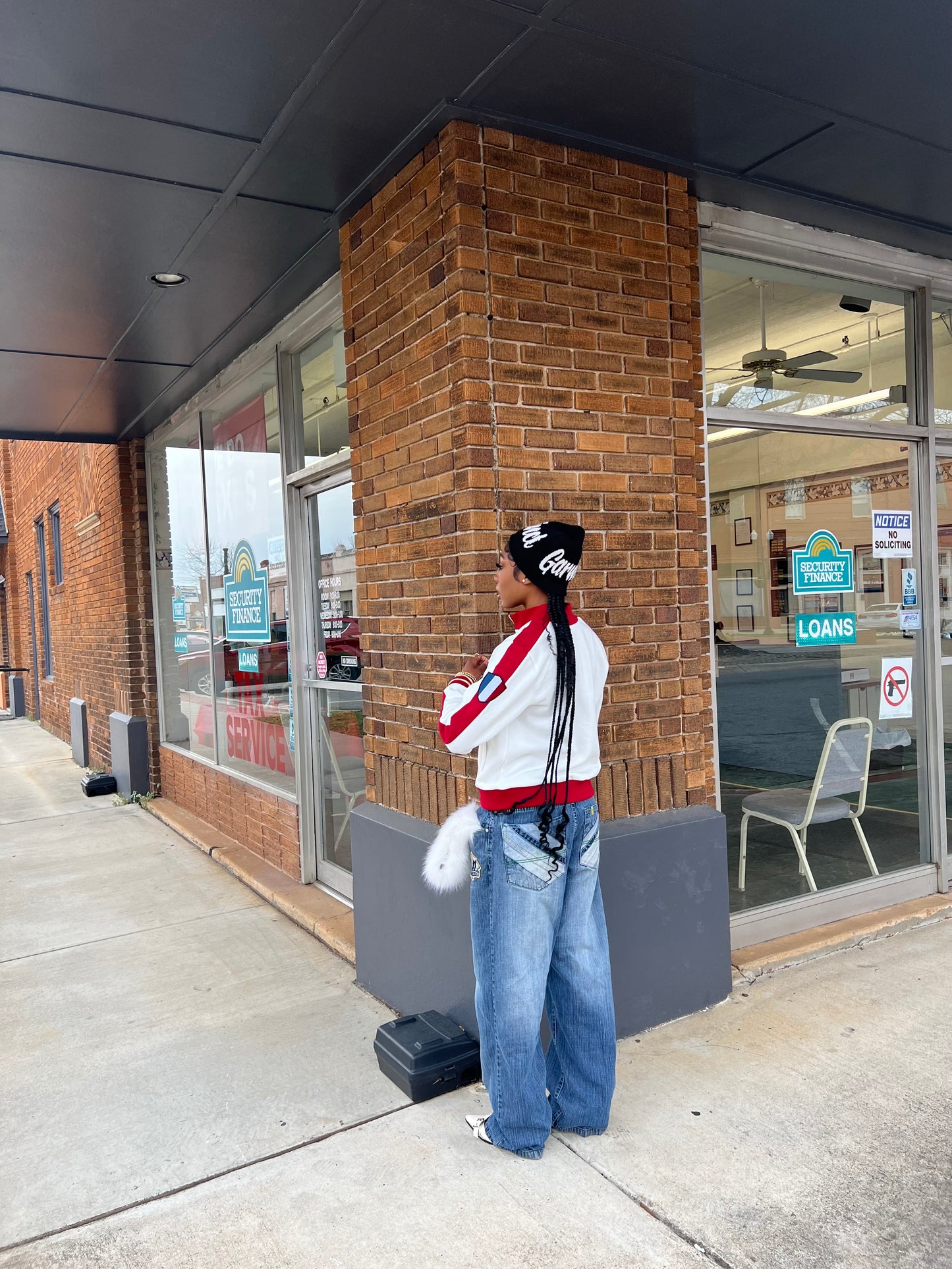 Signature Black Beanie