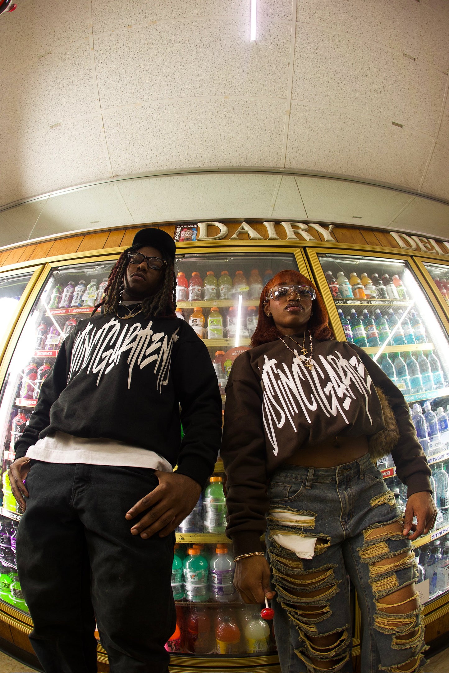 Inverted Bottom Black Hoodie