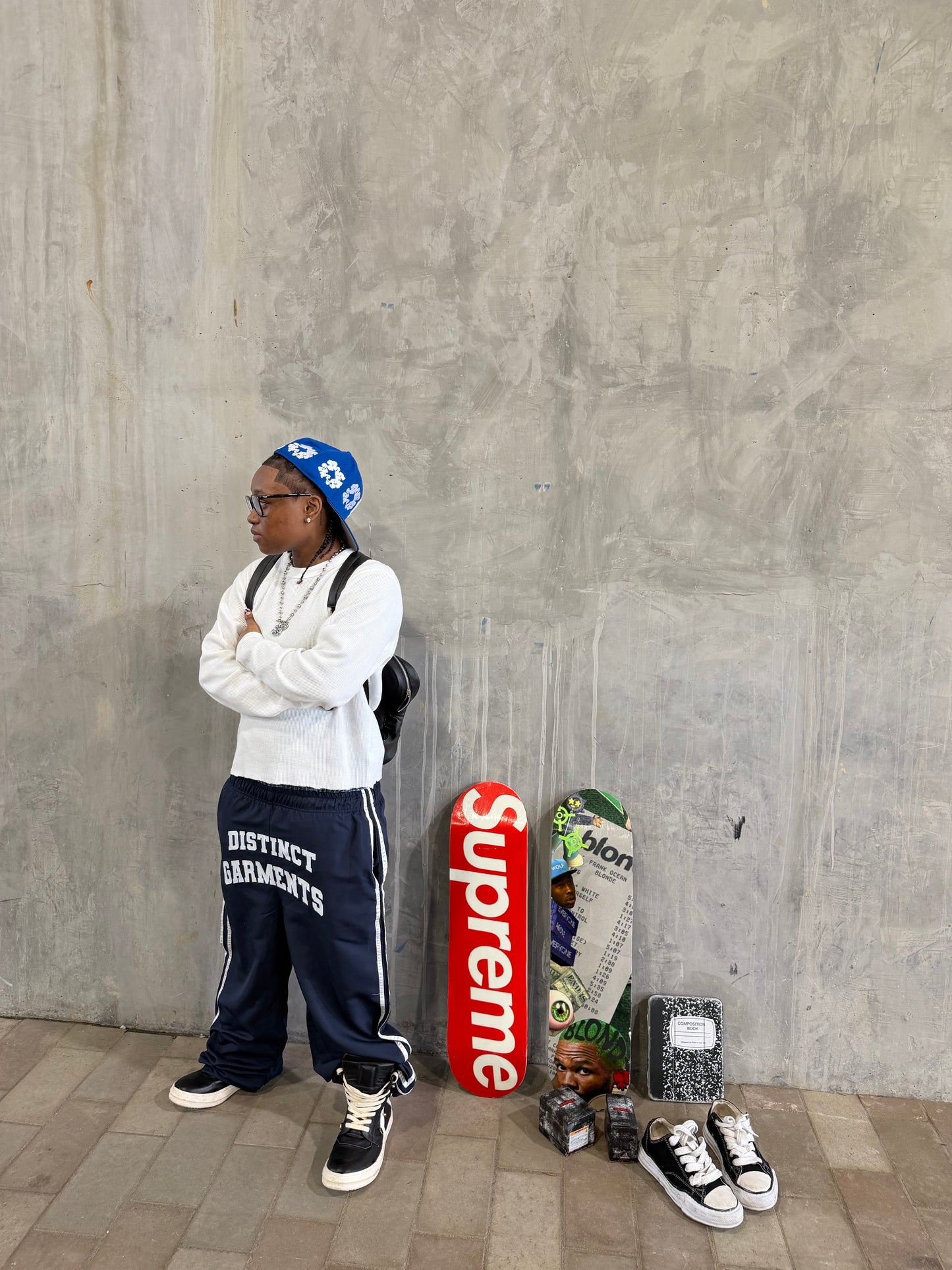 Nylon Navy Allstar Trackies