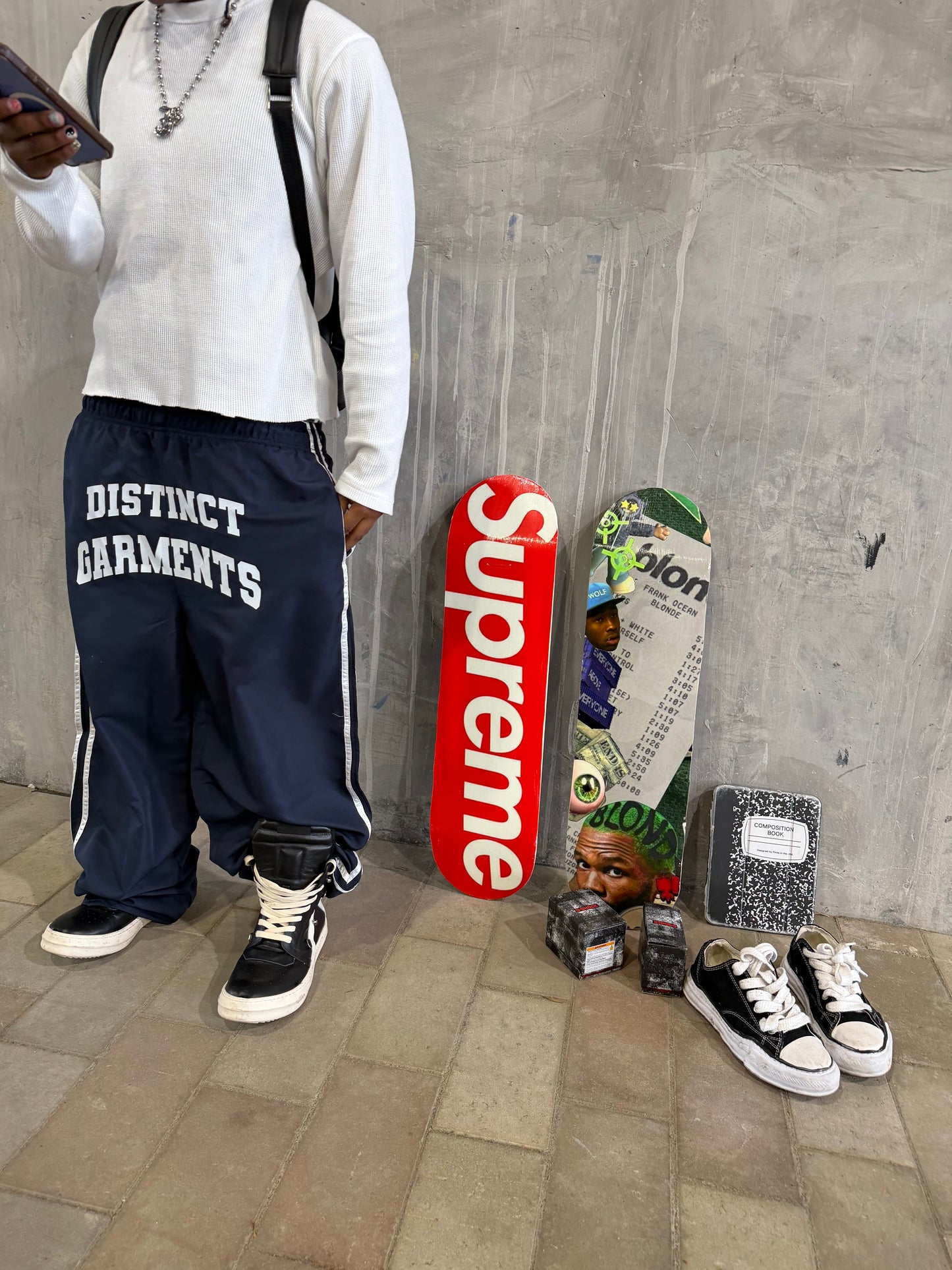 Nylon Navy Allstar Trackies