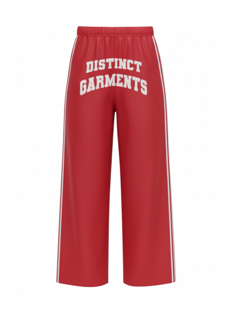 Nylon Red Allstar Trackies